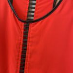 Daytrip Red Day Trip Tank with Black Pleather Detail Photo 1