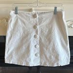 B.Original Corduroy Skirt Off White Boutique  Elastic Back Waist Photo 0