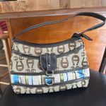 Etienne Aigner Stylish Brown and Blue Patterned Women's Bag Photo 0