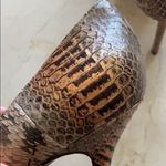 Sergio Rossi NWOT Water Snake High Heeled Pumps Photo 5