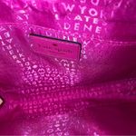 Kate Spade Hot Pink / Orange Top Zipper Closure Crossbody or Clutch Photo 13