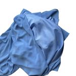 Chadwick's Vintage Y2K Chadwick’s Pastel Periwinkle Blue Ruffle Asymmetrical Sundress Sz 6 Photo 5