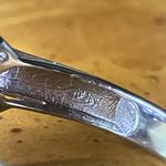 Genuine Rose de France Amethyst Sterling Silver Cocktail Ring Size 8 Photo 6