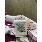 Roz & Ali Women’s Candies Floral Raspberry Size L Sleeveless Blouse Photo 6