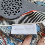 New York & Co Red and Blue Paisley Dress NWT Factory Size Tag Defect Photo 9