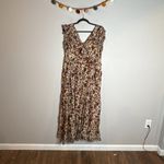 House of Harlow 1960 Mirabelle Ruffled Maxi Dress Brown Size XL Photo 6