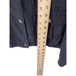 ZARA  Women's Size XL Navy Blue Lightweight Parka Coat Jacket Photo 6