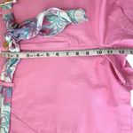 Stella Parker Women's Stylish Belted Short w/ Printed Waist Scarf Pink Size 12 Photo 10