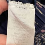 Joie  Bogen Navy Blue 100% Silk Printed Elastic Waist Shorts Women's Size Small S Photo 6