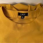 L.N.V. Elegant yellow Asymmetrical women’s blouse Photo 6