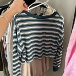 Forever 21  Cropped Long Sleeve Striped Photo 3