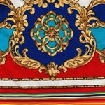 AGB Dress Women's Damask Tapestry Wrap Midi Dress Red Size 12 Red Photo 10