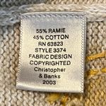 Christopher & Banks VTG Hand Embroidered Sweater Women’s Medium Floral Photo 6