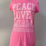 PINK - Victoria's Secret Victoria’s Secret PINK Miami Hurricanes Shirt Photo 0