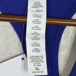 Fabletics NWT  Karlie Tunic Sleeveless Racerback Stretch MeshTrim XL Purple #3443 Photo 6