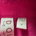 Anthropologie Dolan Lady Lace Blouse Blazer Hot Pink Size M Size M Photo 9