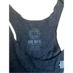 IAB MFG Gray Graphic Racerback Tank Top Gym Fitness Workout Tee M Size M Photo 3