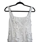 Show Me Your Mumu NEW NWOT  Stephanie Dress White 3D Floral Embroidery Photo 4