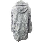 Athletic Works  Gray Camo Camouflage Anorak Utility Windbreaker Coat Jacket Sz S Photo 1