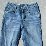 Pilcro  High Rise Slim Jeans Vintage Style Size 27P Petite Distressed Destroyed Photo 1