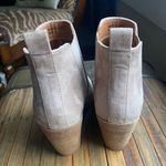 Beast Fashion Tan Suede Heeled Booties Photo 2