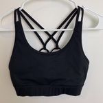FNX Brand Black Strappy Back Live Sports Bra Photo 1
