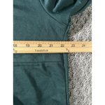 ZARA  Collection B Green Floral Embroidered‎ Long Sleeve Tie Neck Shift Dress Med Photo 4