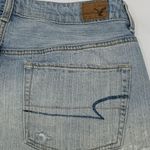 American Eagle  Outfitter High Rise Festival Frayed Distressed Denim Short Short Photo 5