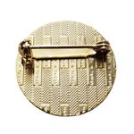 NO SMOKING Vintage Button Pin Enamel Badge Brooch 1/2" Crossed Out Cigarette Photo 1