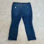 Good American  “Good Legs Crop Distressed” GLCI014T straight leg denim jeans Photo 6