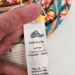 Agua Bendita  Eda Bikini Bottom in Lula Print Yellow Size 3XL NWT Photo 4