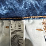 American Eagle  Outfitters Women’s Strigid Mom Jeans Distressed Denim  30x30 Photo 7