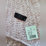 The Limited  Light Pink Mohair Blend Wide Neck Scarf Wrap Knit New With Tags Photo 2