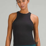 Lululemon  Ribbed Nulu Racerback Yoga Tank Top in Black Size 4 Photo 0