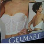 VINTAGE Black Corset Bra 32B Size XS Photo 2