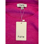 NWT Fate Extra Large Ruffle Sweater Dress Pink Size XL Photo 8