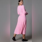 Anthropologie By  Long-Sleeve Ribbed Sweater Midi Dress Large Photo 2