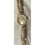 Vintage Longines 10k Gold Women's Gold Tone Hexagonal Face Swiss Made Watch Photo 3