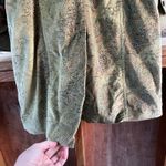EXPRESS Women's Vintage Y2K Green Paisley Corduroy Coat Size 8- RARE! Photo 10