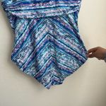 Contours By Coco Reef One Piece Swim Blue Purple 14 38 B/C Photo 7