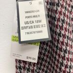 Nine West  The Skinny Houndstooth Pants Women's 18W Plus Multi Work Office Glam Photo 6