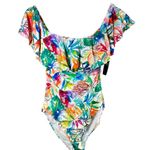 Lauren Ralph Lauren Off The Shoulder Tummy Control One Piece Swimsuit US 14 Photo 10