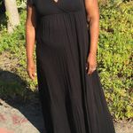 JCPenney Black Maxi Dress Size L Photo 0