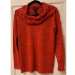 Design365 Pullover Turtle Neck Seater with ruffles all around the top Size S Orange Photo 0