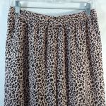 Banana Republic  Women Pajama Bottom Pink Leopard Size Small Photo 4