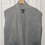 Gap Open Front Sweater Vest Grey Size M Photo 3