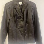 East 5th Women's Black Genuine 100 %Leather Jacket - Size M Perfect For Fall Photo 1