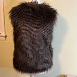 Jack by BB Dakota  faux fur side pockets vest, size small Photo 3