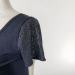 Stylemint Black Short Sleeve Top Size 1 Supima Cotton Micromodal Stretch T Photo 1