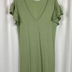 Z Supply  Green Zella Cotton Slub Midi Dress Sz.S Photo 6